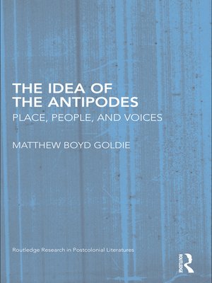 cover image of The Idea of the Antipodes